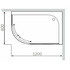 Душевой поддон Am.Pm Bliss L W53T-302L120W 120х80 левый